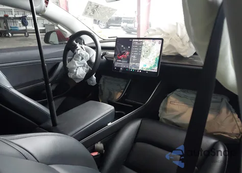 2020 Tesla Model 3 Standard Range Plus Rear-Wheel Drive/Standard Range Rear-Wheel Drive из США, поврежденный, VIN 5YJ3E1EA2LF590875